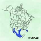Crested Caracara range map