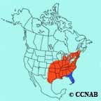 Chuck-will's-widow range map