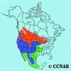 Western Meadowlark range map